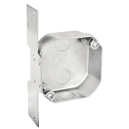 Southwire Electrical Box, 14 cu in, Octagon Box Type, Steel, Octagon Shape 54151-FANWP